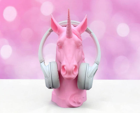 Unicorn Headphones Stand, Magical Unicorn Headphones Holder, Perfect Fantasy Gamer Gift